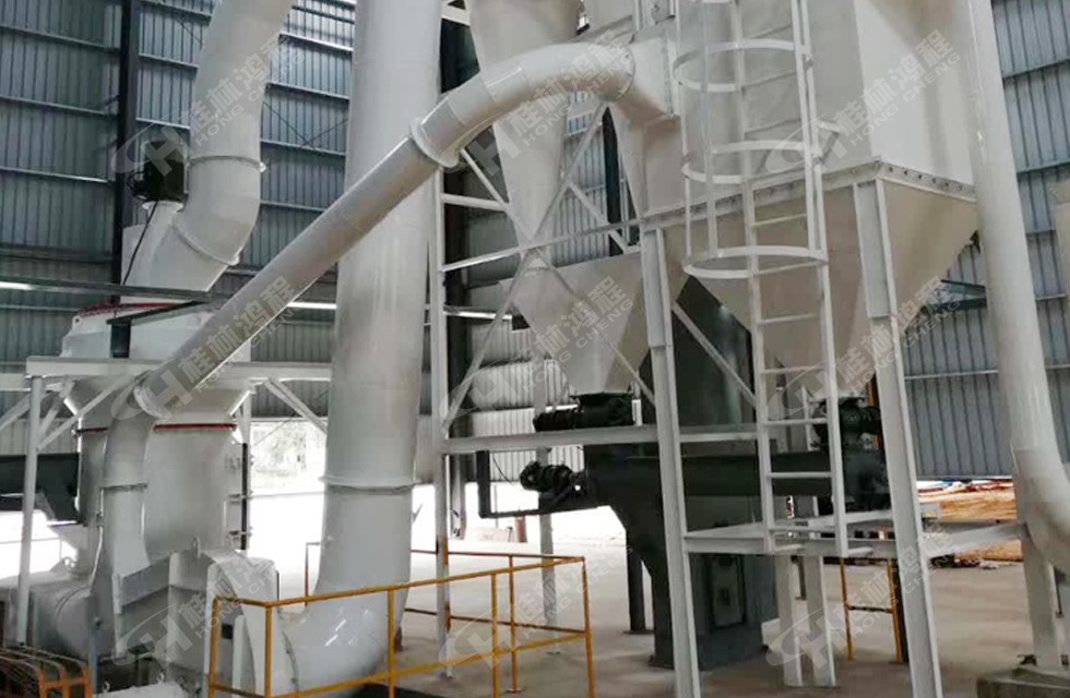 HC4121石膏雷蒙磨粉机云南生产线投产达4吨每时