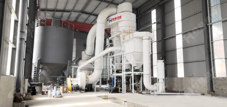 年产3万吨碳酸钙生产线设备：HC1700摆式磨粉机 碳酸钙325目D98 产量: 6-25t/h