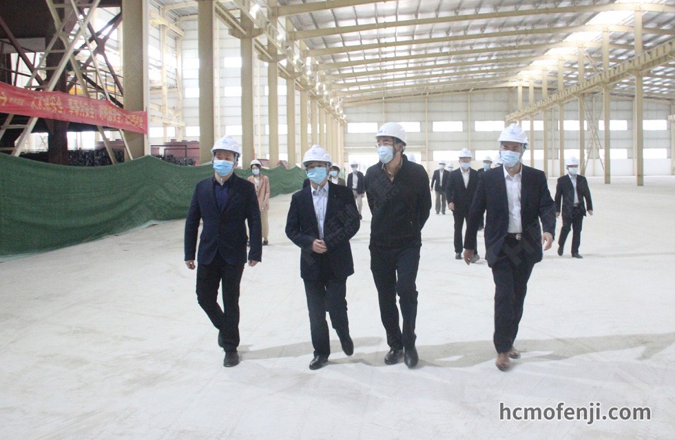 桂林鸿程实力助阵贺州矿投智科150万吨高端碳酸钙项目圆满投产!