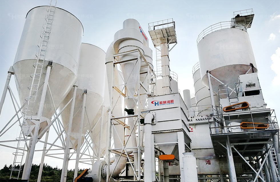熟石灰消化加工设备鸿程东南亚氢氧化钙生产线案例