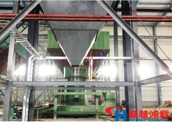 某玻璃厂 桂林鸿程 磨粉机 大型磨粉机