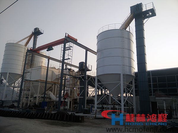广西北流某公司年产 万吨矿渣微粉项目 桂林鸿程 立磨