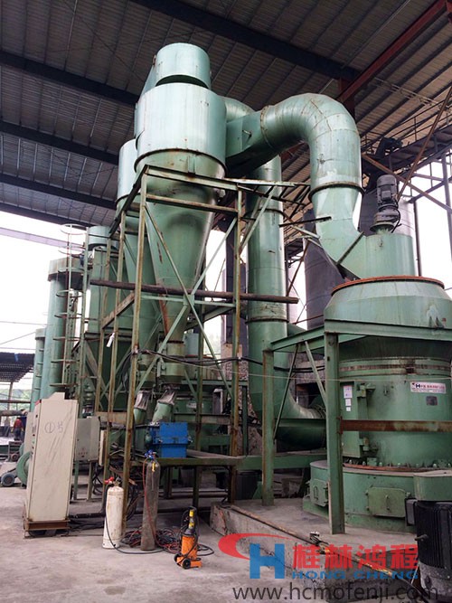 桂林鸿程 磨粉机 案例 贵州某锰粉加工企业年产6万吨锰矿加工项目
