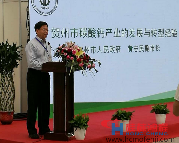 贺州黄志民副市长参加中国“绿建联盟非金矿”成立大会