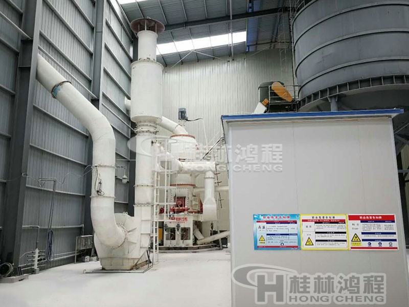 硅灰石粉磨粉机超细立磨HLMX立式磨机