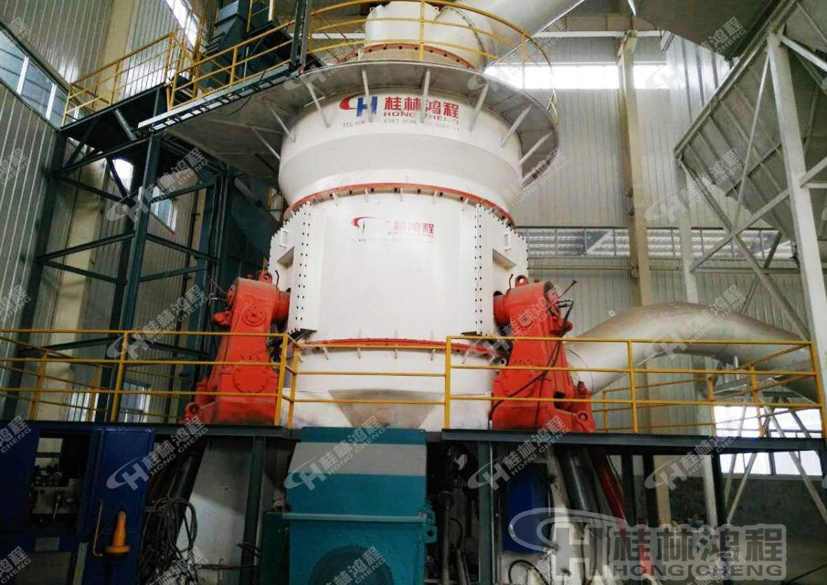 HLM2400电厂脱硫用石灰石制粉工艺立式磨机