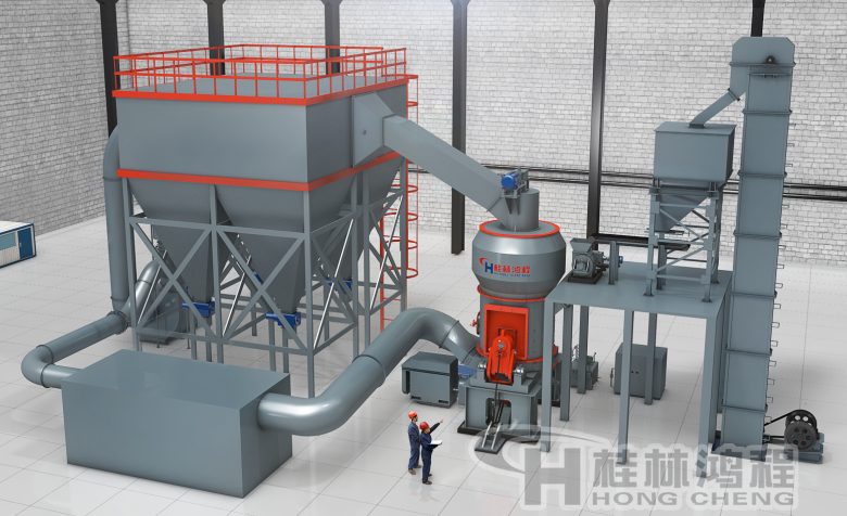 磨粉生产线 矿渣立磨 HLM1700磨粉生产线 矿渣立磨