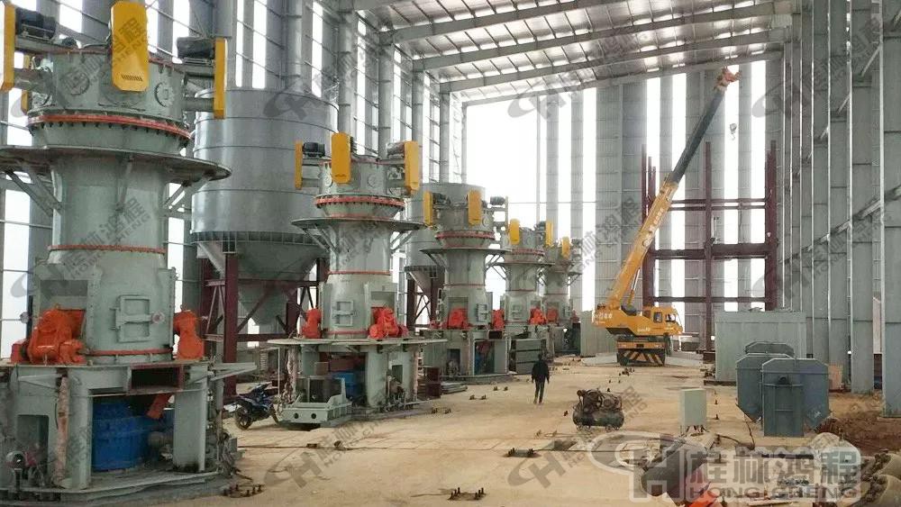 桂林鸿程001号磨粉机生产线EPC项目总包超细立磨 桂林鸿程001号磨粉机生产线EPC项目总包超细立磨
