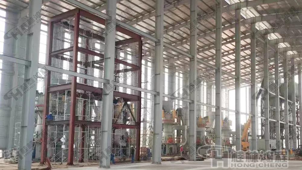 桂林鸿程001号磨粉机生产线EPC项目总包超细立磨 桂林鸿程001号磨粉机生产线EPC项目总包超细立磨