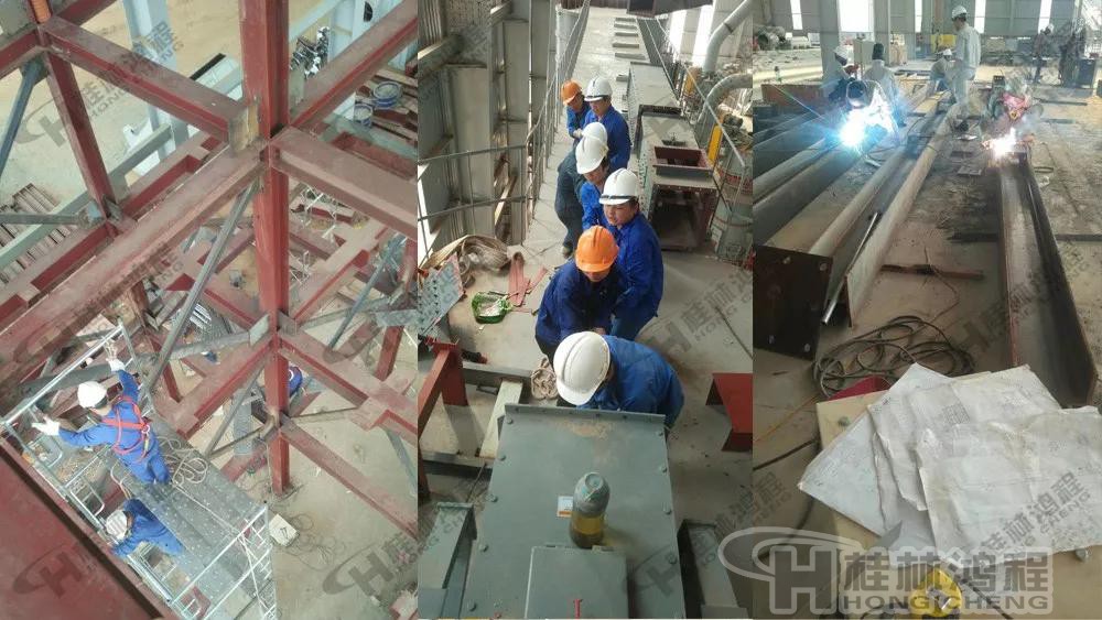 桂林鸿程001号磨粉机生产线EPC项目总包超细立磨