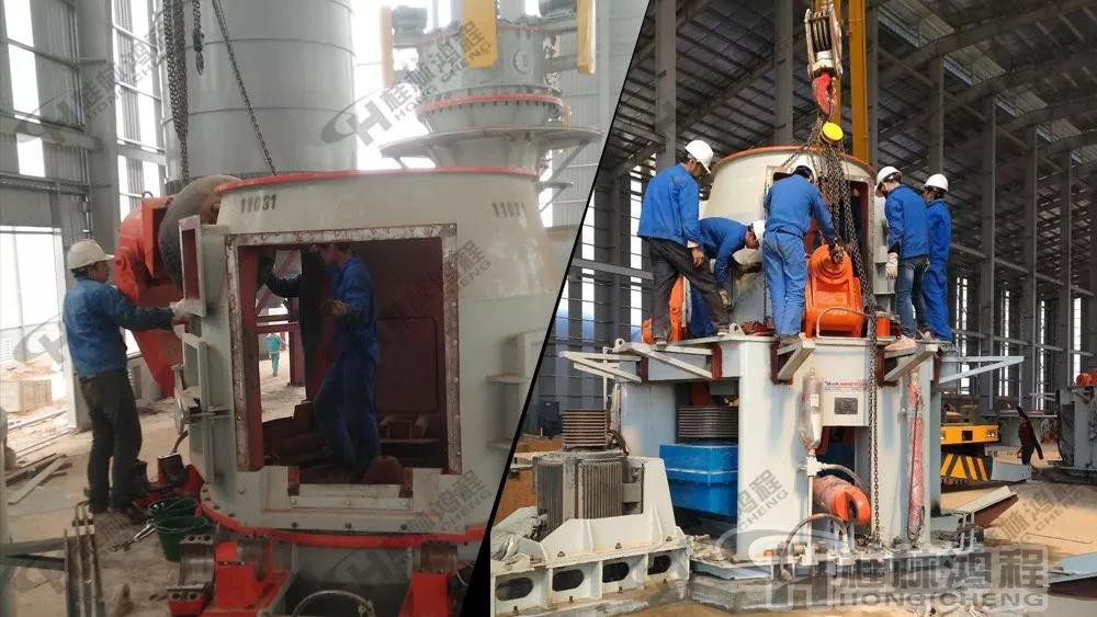 桂林鸿程001号磨粉机生产线人造石EPC项目总包超细立磨 桂林鸿程001号磨粉机生产线EPC项目总包超细立磨