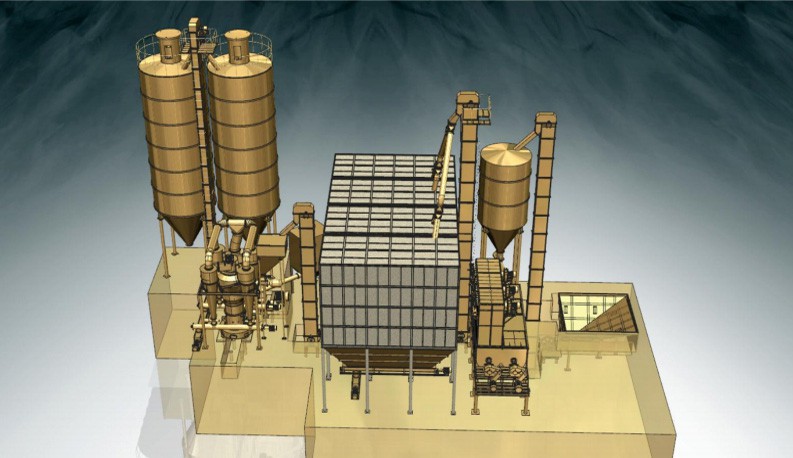 新一代大型智能氢氧化钙设备