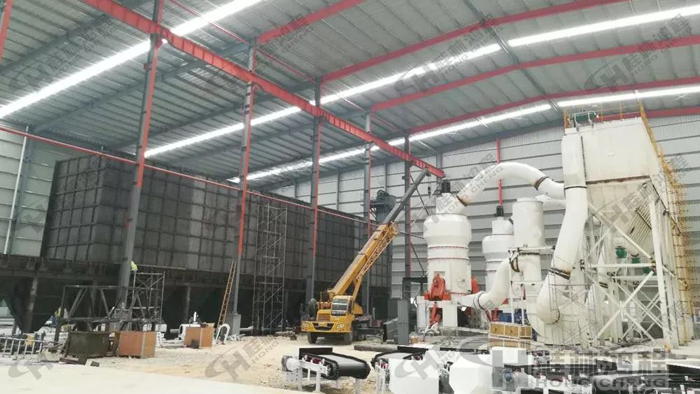 桂林鸿程人造岗石设备 HLMX1700超细立磨人造岗石磨粉机生产线 桂林鸿程人造岗石设备 HLMX1700超细立磨人造岗石磨粉机生产线