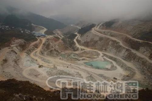 海城市大力整治滑石采矿区 海城市大力整治滑石采矿区