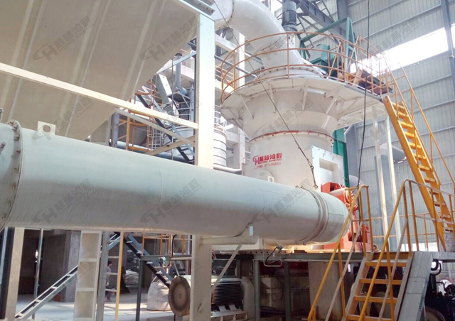 石墨立磨机生产线设备 磨粉生产线主机设备-HLMX超细立式磨粉机