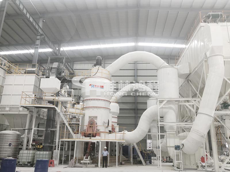 人造岗石设备HLMX超细立磨广西客户现场