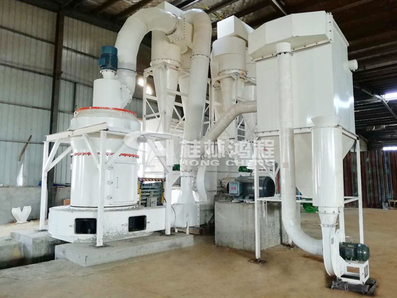 HCQ1500石灰石磨粉机设备350目生产线江西客户成功投产