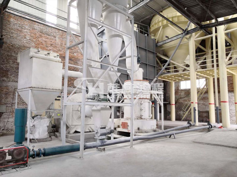 HCQ1500氧化钙磨粉机生产线200目湖南铜陵客户成功投产