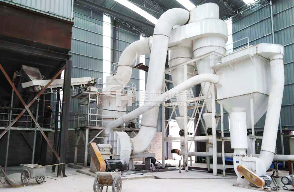 贵州石灰石雷蒙磨粉机加工项目