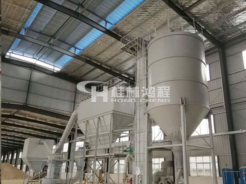 桂林鸿程大型80目磨粉机 传统6R型雷蒙磨