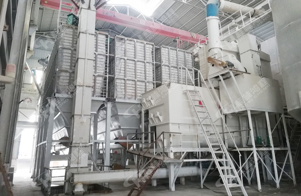 桂林鸿程氢氧化钙生产线设备湖北大冶市某原建材有限公司
