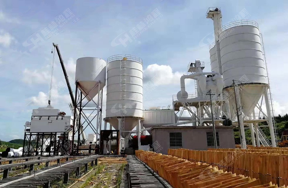 桂林鸿程15吨新型氢氧化钙生产线湖南客户即将完工