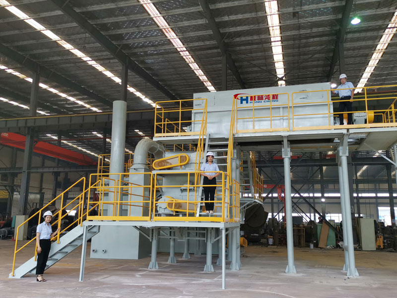 HC大型氢氧化钙生产线设备桂林鸿程新型生石灰消化器