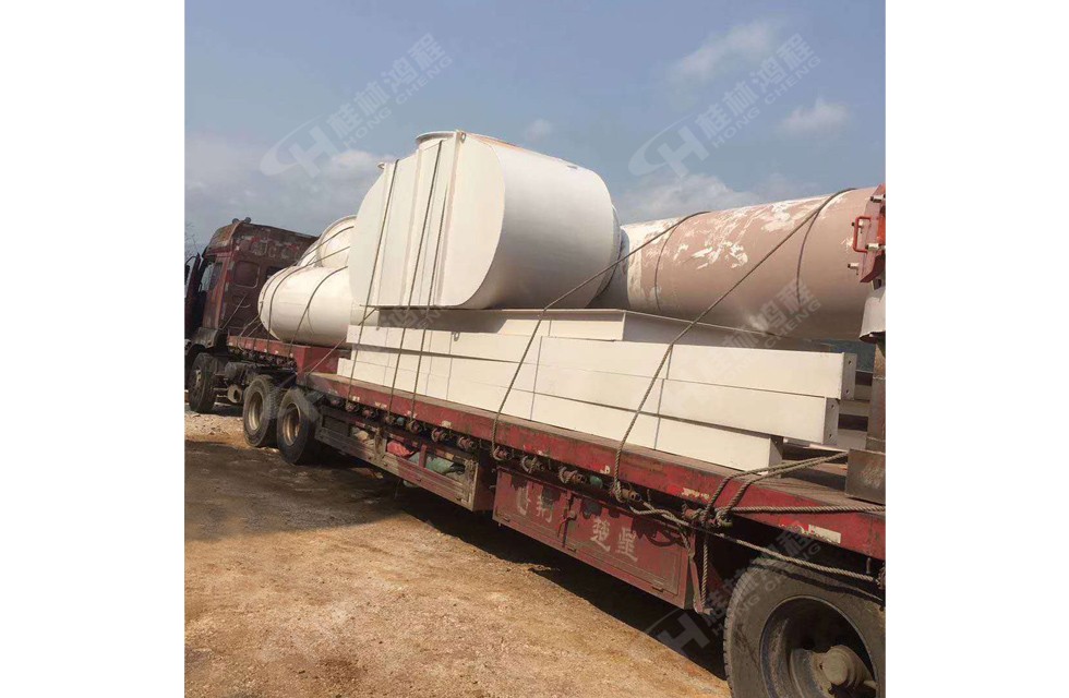 桂林鸿程HC1700大型砂石粉同出设备磨粉生产线安装