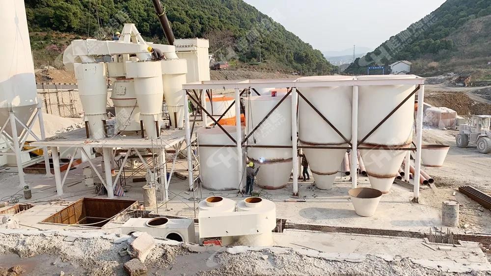 桂林鸿程华东区多条氢氧化钙粉生产线项目兴建中