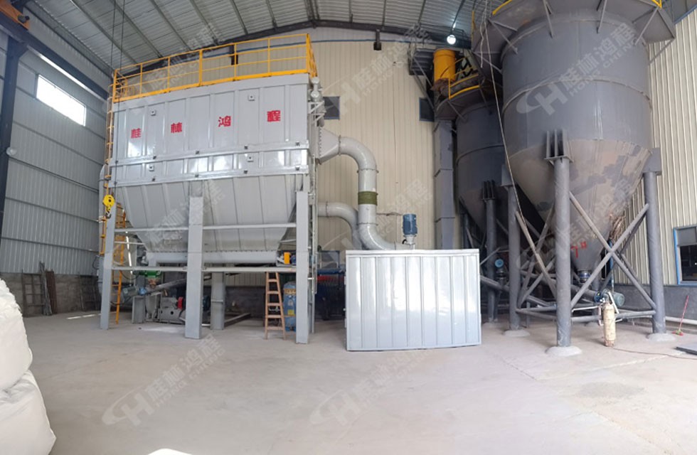 2500目石粉厂机器设备 HCH980超细环辊磨粉机
