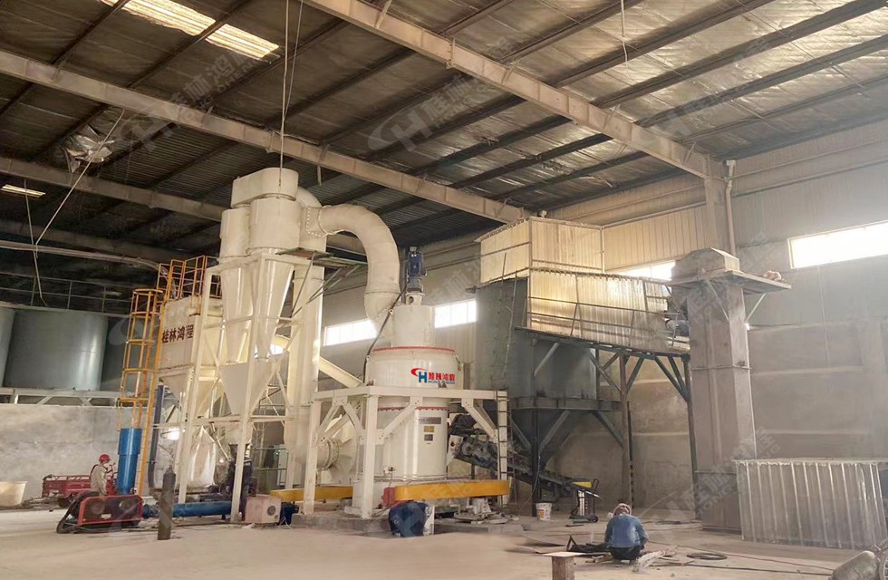 固废白泥资源化利用磨粉机项目江西新杭客户现场 固废白泥资源化利用磨粉机项目江西新杭客户现场