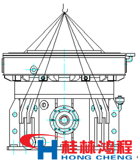 立磨减速机 立磨减速器 型号 立式磨粉机 立磨 桂林鸿程 磨粉机厂家