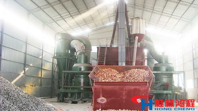 HC1700磨粉机:湖北钙业集团100万吨电厂脱硫项目建成投产