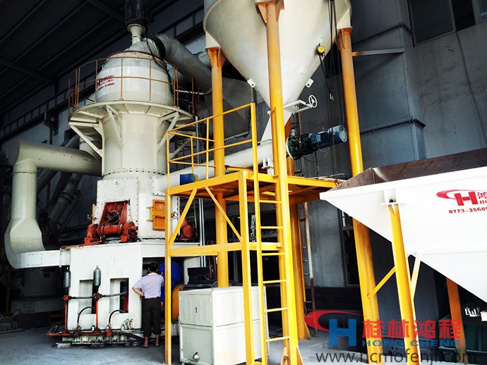 桂林鸿程 合山年产10万吨氧化钙制粉项目 HLMX1100立磨机