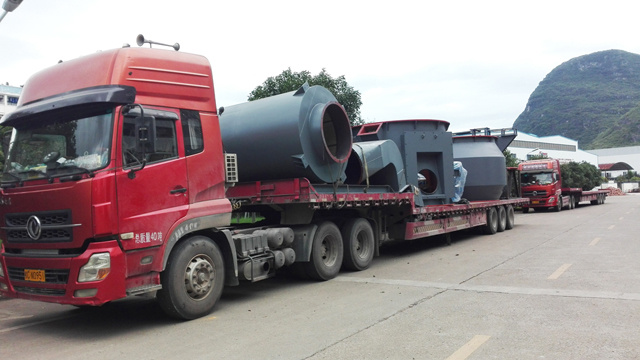 桂林鸿程立磨完成HLM1700又一条生产线，并交付客户
　　