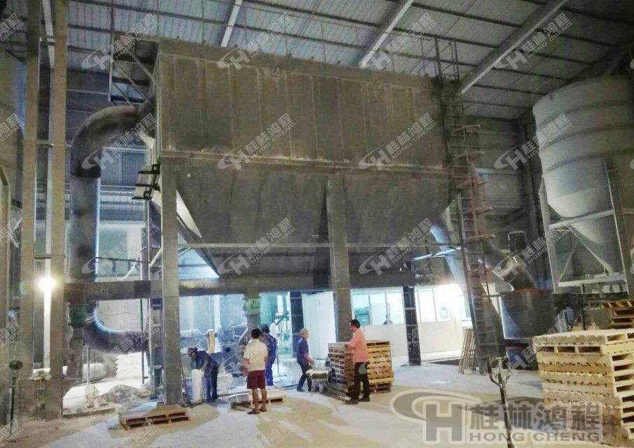 HCH1395超细滑石粉生产设备，滑石磨粉机，桂林鸿程环辊磨