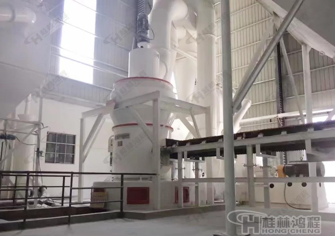 200目碳酸钙磨粉机现场