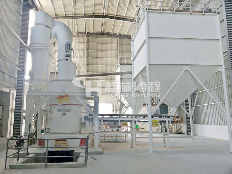 325目石灰石雷蒙磨HC1500摆式磨粉机安徽