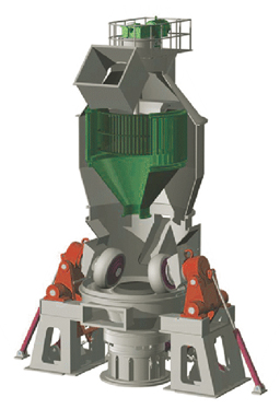 立式辊磨机结构及工作原理