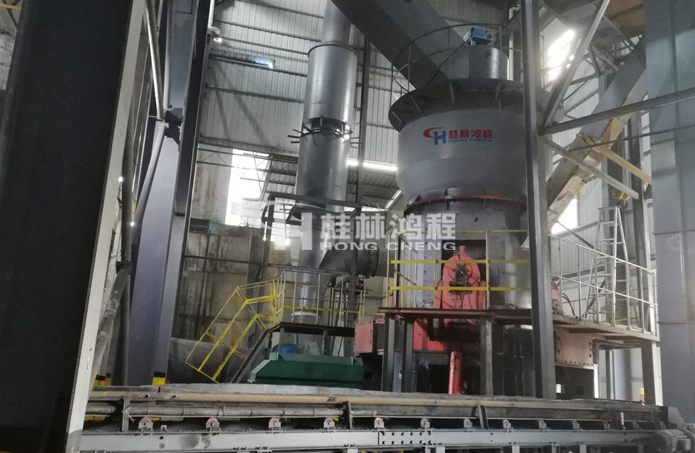 30万吨高炉渣立磨生产线 HLM新型高炉渣立磨