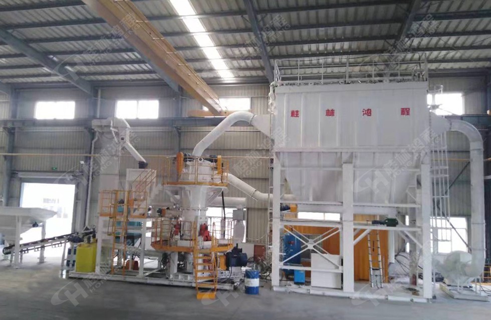 小型雷蒙磨粉机厂家桂林鸿程产的小型HLMX600超细立磨