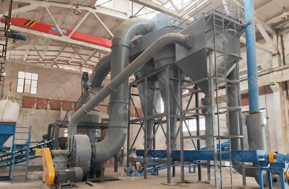 HC1700膨润土新型磨粉机安徽280目生产线上岗