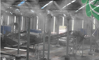 消石灰生产机械包括哪些 水雾除尘装置