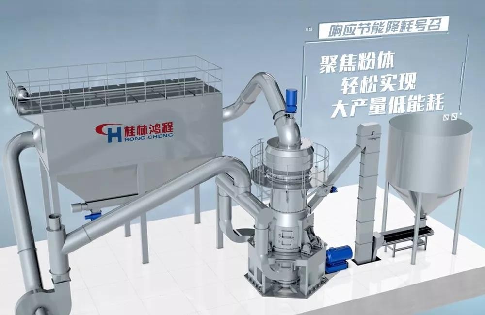 碳酸钙粉体加工生产工艺线流程图(图片版) 碳酸钙粉体加工生产工艺线流程图(图片版)