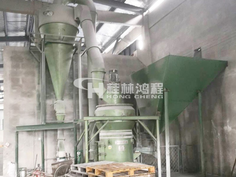 4r雷蒙磨粉机成功案例：湖北硅灰石