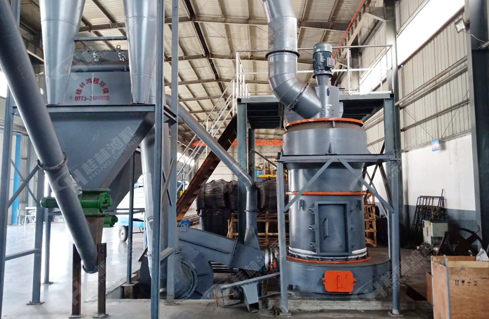 4r雷蒙磨粉机成功案例：五氧化二矾