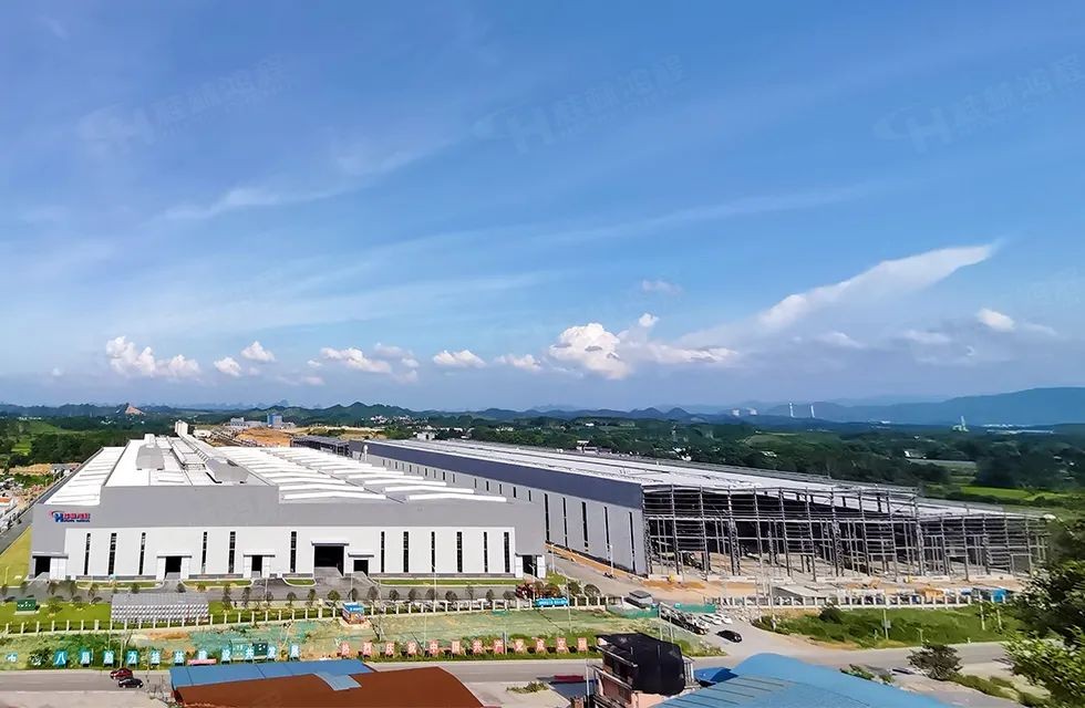 桂林鸿程智造产业园 宝山工业园建设中 桂林鸿程智造产业园 宝山工业园建设中