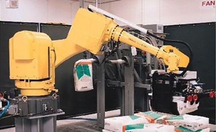 磷石膏生产线码垛机器人